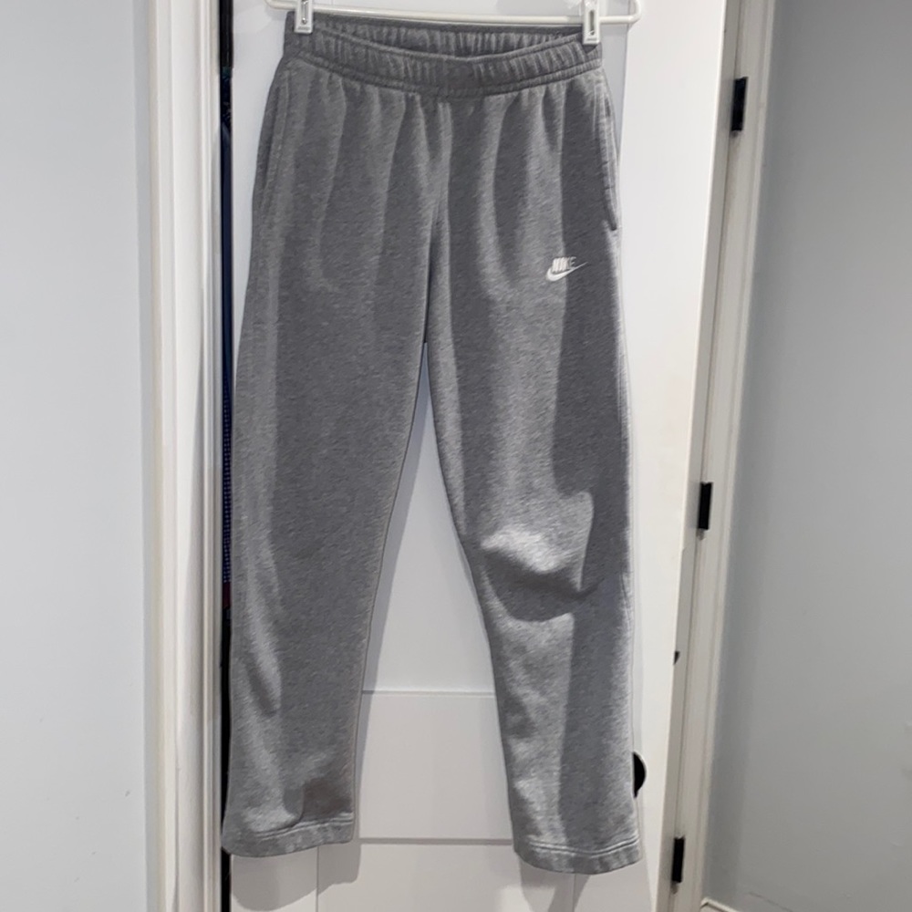Nike Mens Grey Fleece Sweatpants